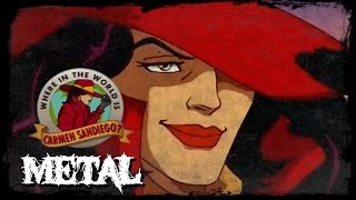 Where in the World is Carmen SanDiego Theme METAL VERSION [upl. by Zolly606]