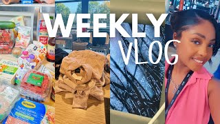 WEEKLY VLOG Fall shoppingToddler Clothing Haul Viral Self care  GroceriesCook wMe [upl. by Cristian578]