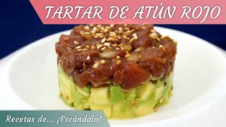 VÍDEO RECETA Tartar de atún [upl. by Vanessa747]