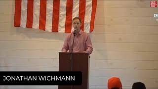 RWW News GOP Candidate Jonathan Wichmann Says Good Christians Patriots Must Take Over [upl. by Ilan613]