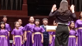 Caresse sur Iocean  SLO Childrens Chorus Victoria Concert Hall 7724 [upl. by Acimat]