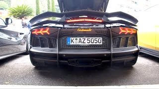 1250HP Twin Turbo Mansory Carbonado Aventador Sound [upl. by Abijah]