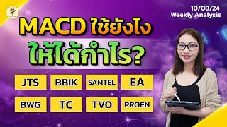 MACD ใช้ยังไง ให้ได้กำไร DELTA JTS EA SAMTEL TRUE ADVANC [upl. by Showker]