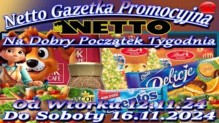 Netto Gazetka Promocyjna Od 12112024 Na Dobry Początek Tygodnia Oferta Tygodnia [upl. by Plante233]