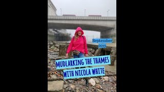 Mudlarking the River Thames with Nicola White  Tideline Art [upl. by Weinstein]