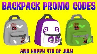 Backpack Promo Codes AJPW [upl. by Lehcor689]