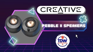 Why Everyone Is Talking About Creative Labs Pebble X [upl. by Eylsel]