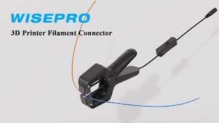 WISEPRO 3D Printer Filament Connector Broken Filament Joiner [upl. by Essilec383]