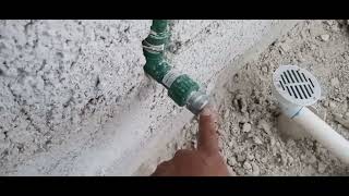 instalación o diseño de tubería de una baño regadera lavabo y wc [upl. by Robinson]