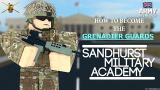 ROBLOX HOW TO BECOME AN RGG Royal Grenadier Guards  BRITISH ARMY [upl. by Reivaz]