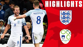 Harry Kanes Late Winner Seals Qualification for England  England 10 Slovenia  Highlights [upl. by Chu385]