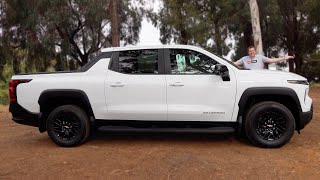 The 2024 Chevrolet Silverado EV WT is an Overpriced But Capable Work Truck [upl. by Seebeck]