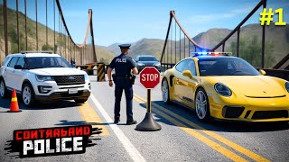 MY BECOME POLICE OFFICER  CONTRABAND POLICE GAMEPLAY TechnoGamerzOfficial [upl. by Oirom528]