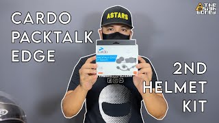 Cardo Packtalk Edge  2nd Helmet Kit  HJC i30 install [upl. by Stillas682]