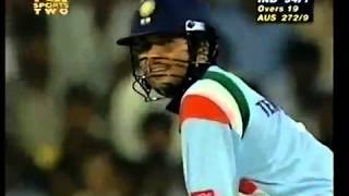 Sachin Tendulkar vs shane warne 1998 134 runs Australia [upl. by Bud]