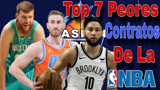 🚨los 7 peores contratos de los ultimos 5 años en la nba🚥 el noticiero nba🔥 [upl. by Alisa]