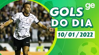 GOLS DO DIA 10012022  LISTAS  geglobo [upl. by Haduj]