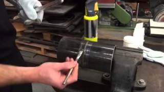 Rotometalscom Galvanizing Repair Sticks Demonstration [upl. by Quillon]