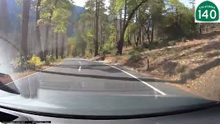 Drive through Yosemite National Forest  Tioga Pass  Tunnel ViewEl CapitanTuolumne [upl. by Kidder]