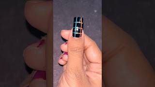 Easy Stripe Nails for Beginners 💅💖✨nailartdesigns youtubeshorts trending explorepage diy [upl. by Radnaxela]