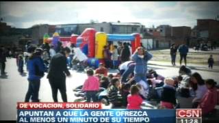 C5N  EN EL LUGAR JUSTO JOVENES DE VOCACION SOLIDARIA [upl. by Kat]