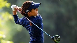 Georgia Hall Round 2 Highlights 2018 Evian Championship [upl. by Anomis]