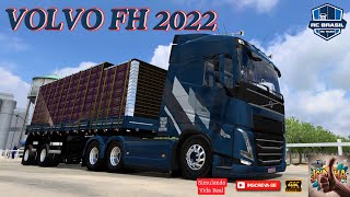 🎮ETS2 152🌎Mapa RC Brasil🤖VOLVO FH 2022 no Rapidão👍🏾ets2 ets2modsbr modsets2 eurotrucksimulator2 [upl. by Retsila35]