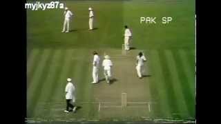 Majid Khan 98 vs Eng 1st Inning 3rd Test at Oval 1974 [upl. by Miuqaoj]