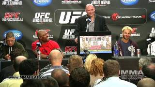 UFC 135 PostFight Press Conference Complete amp Unedited [upl. by Savvas173]