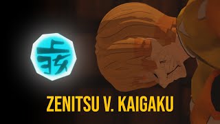 Zenitsu vs Kaigaku  Full Fight  Fan Animation [upl. by Salvucci]