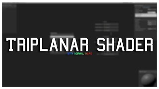 Unity Tutorial  Create A World Space UV Triplanar Shader With Shader Graph [upl. by Alaham862]