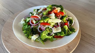 Salat mit Brokkoli 🥦 Rezepte  Schnell machen und kochen [upl. by Gambrell379]