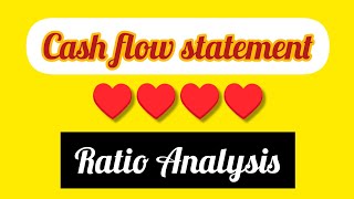 Cash Flow statement and Ratio AnalysisImportant♥️♥️♥️♥️5th sem Bcom2022 [upl. by Harlamert]