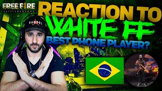 WHITE FF FASTEST BRAZILIAN MOBILE PLAYER I EVER SAW [upl. by Lowis817]