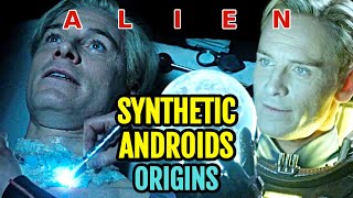 Synthetic Androids Origins  The Humanoid Robots Who Have Sentient But They Work For Weyland Corp [upl. by Tlaw]