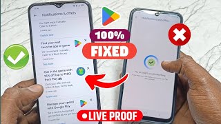 Youve caught up with everything notification 100 Fixed  Play Store Notification Problem [upl. by Sedicla]