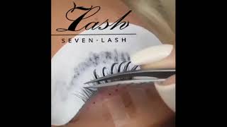 Hybrid LashesEyelash Extension Tutorial Beginners Lashing Guide lash Extensions Lashing in Layers [upl. by Anerev]