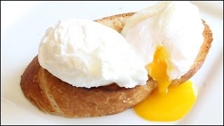 How To Perfectly Poach Eggs  Poached Eggs Recipe [upl. by Minetta]