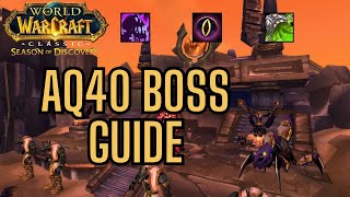 AQ40 Boss Guide Heroic  Season of Discovery Phase 6 [upl. by Eirovi]