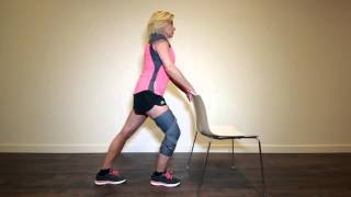 Knee Osteoarthritis Exercise 18  Calf Stretch [upl. by Eisler309]