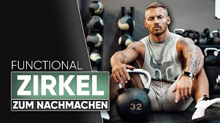 ZIRKEL TRAINING für Fortgeschrittene im Fitnessstudio [upl. by Ecinuahs]