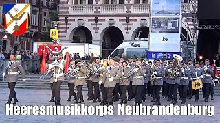 OberschlesierliedMecklenburgliedWeserlied  Heeresmusikkorps Neubrandenburg  Deutsche Marschmusik [upl. by Aksehcnarf943]