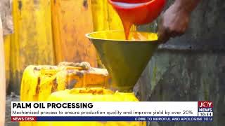 Palm Oil Processing Mechanised process to ensure product quality and improve yield by over 20 [upl. by Cardew]