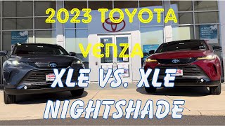 2023 Toyota Venza  XLE vs XLE Nightshade [upl. by Ladnor]