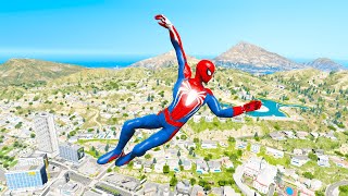 GTA 5 Epic Ragdoll GREEN SPIDERMAN VS RED MINIONVS GREEN HULK Euphoria Physics amp Funny Fails [upl. by Adnaval]