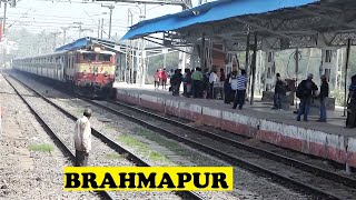 WAM4 Bhubaneswar Secunderabad Visakha Express Arrive Brahmapur [upl. by Whyte]