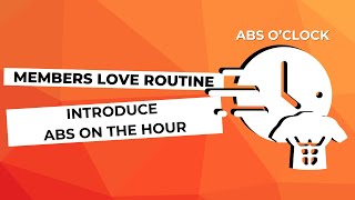 Abs on the hour  our most successful fitness club routine [upl. by Loveridge]