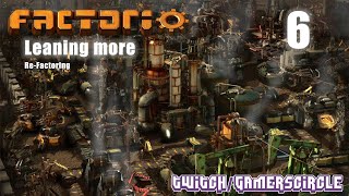 Factorio Modded PT6  Time for a Reorg [upl. by Ainar]