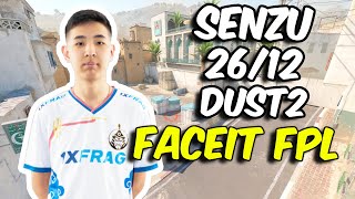 CS2 POV Senzu 26 Kills vs FACEIT FPL Dust2 Aug 11 2024 [upl. by Malinowski]