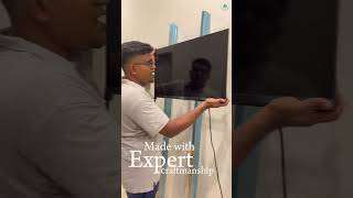 How to Mount TV on the Drywall [upl. by Einapets633]